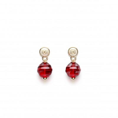 CHANEL CLIP-ON PENDANT EARRINGS ABG498